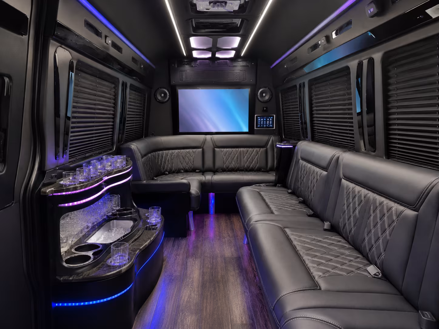 bus rental options for coral gables trips
