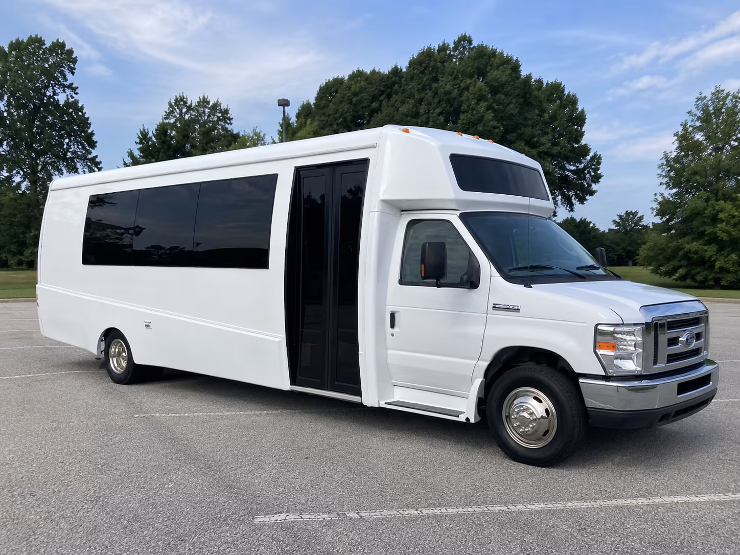 coral gables 18 passenger party bus