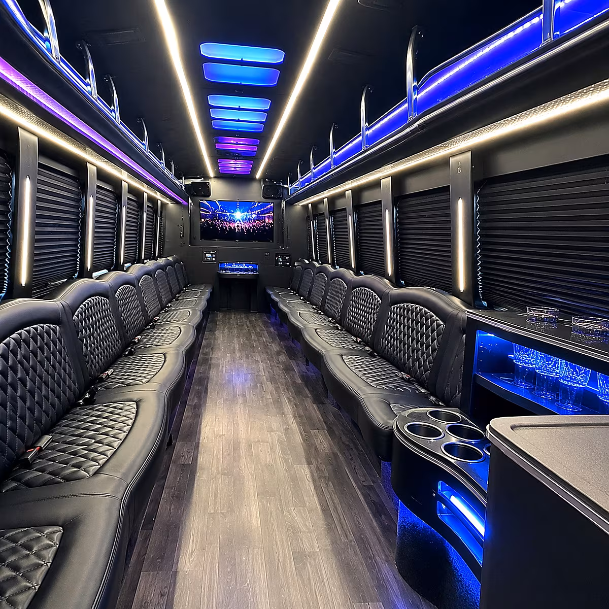coral gables birthday party bus rental