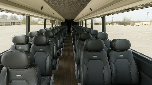 coral gables 20 passenger minibus inside