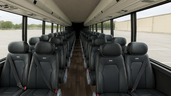 coral gables 25 passenger minibus interior