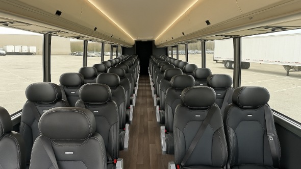 coral gables 28 passenger minibus inside
