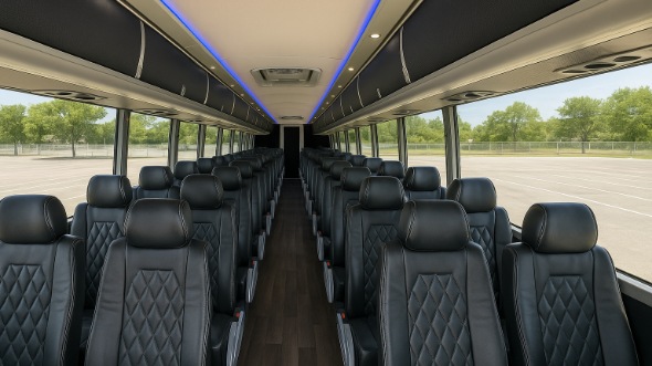 coral gables 55 passenger charter bus rental