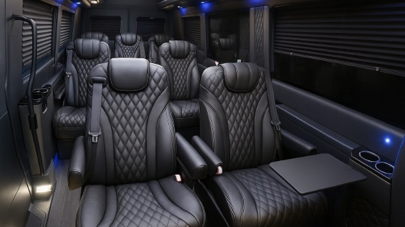 coral gables sprinter van with driver rental